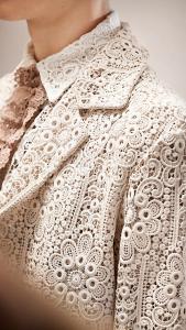 Burberry Crochet Lace Coat