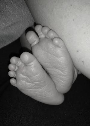 Miles Newborn Toes
