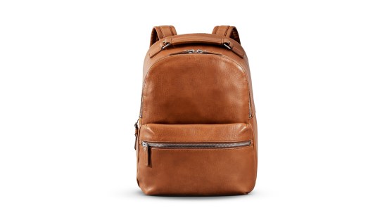 Shinola Leather Backpack